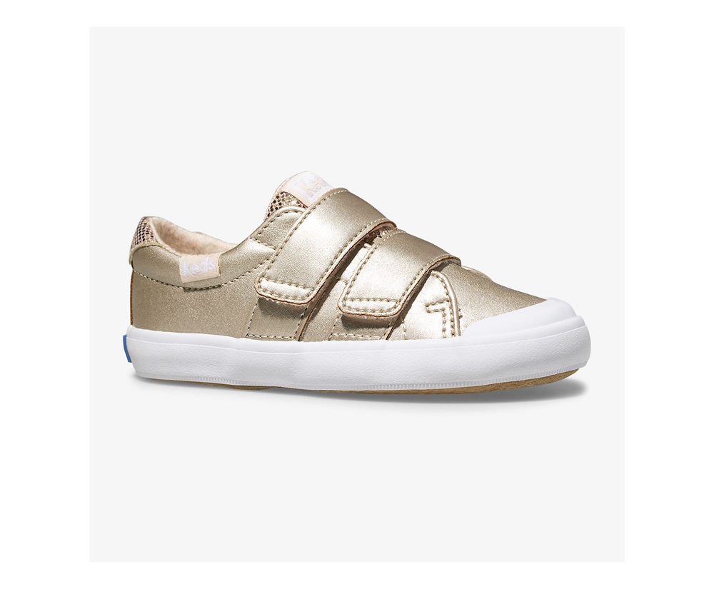 Keds Kids Slip Ons Rose Gold - Courtney - 510MONRHB